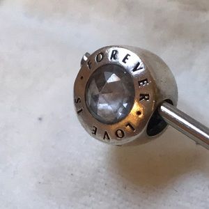 Pandora Love is Forever charm